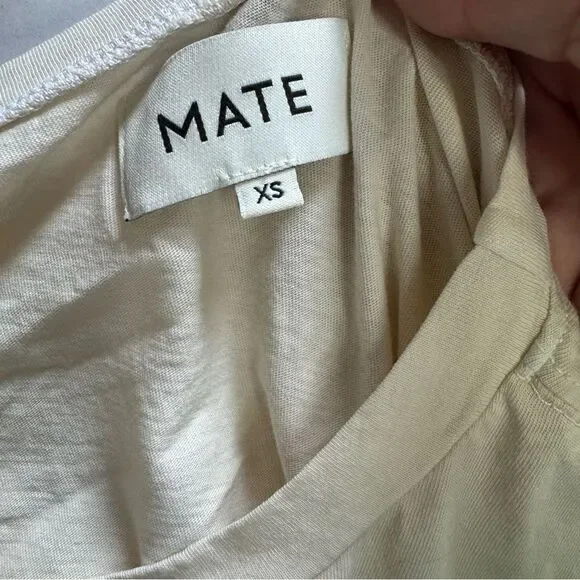 Mate The Label Girlfriends Devi 3/4 Sleeves Organic T-Shirt Top NWT - Picture 9 of 11